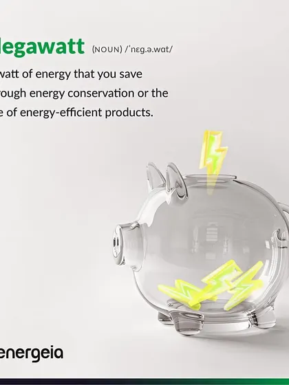 We explain the concept of a "Negawatt", a term for a watt of energy that you save. Investing in Negawatts by improving efficiency is often more profitable and environmentally beneficial than generating a new watt of power.