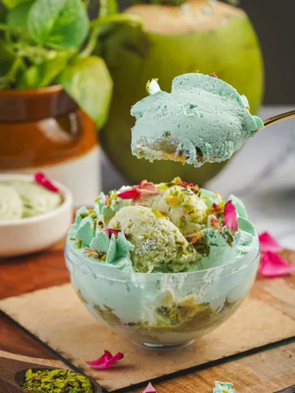 The Paan Rosewater Rasmalai and Pista Cake Fusion Globe is a crowd favorite. Learn to balance these delicate flavors and create stunning layered desserts in a convenient globe format.