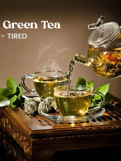 Feeling tired and sluggish? A warm cup of green tea can provide a gentle energy boost without the jitters of coffee. It's also packed with antioxidants that support overall health and vitality.