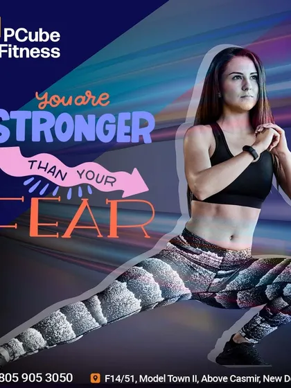 You are stronger than your fear. I encourage my members to push past their comfort zones with challenging exercises like side lunges, which build leg strength and improve stability.