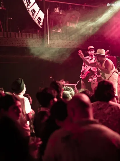 The crowd's perspective is so important. This shot from Fandom captures the energy exchange between the stage and the floor.