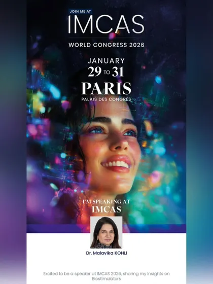 I was thrilled to be an invited speaker at the IMCAS World Congress 2026 in Paris. My talk focused on the "Yin & Yang" of Biostimulators and Biomodulation, exploring the balance required to achieve natural, harmonious results.