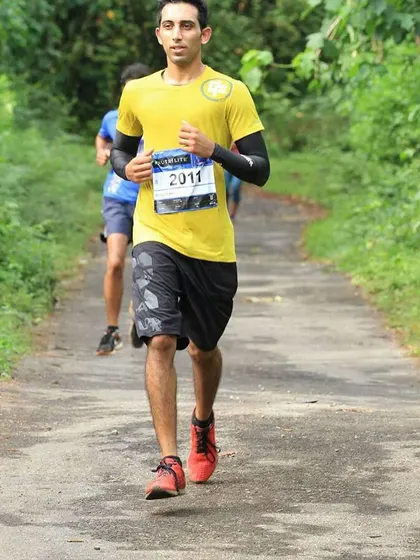 A throwback to an earlier race. I've been passionate about running and endurance sports for a long time.
