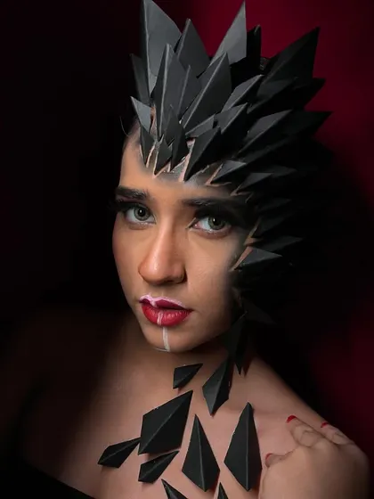 A final look at the fantasy creation, showcasing the complete artistic concept.