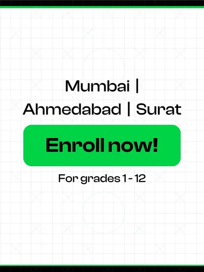 Our summer camp is available across multiple cities. This graphic encourages parents in Mumbai, Ahmedabad, and Surat to enroll their child for a summer of tech.