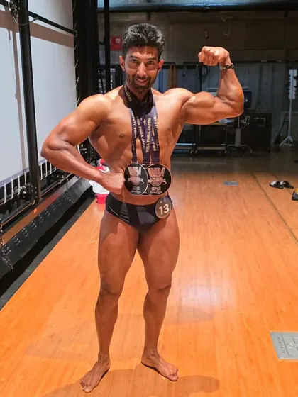 Backstage in Japan after winning 2 silver and 1 bronze medal at an INBA event. The work doesn't stop after the stage.