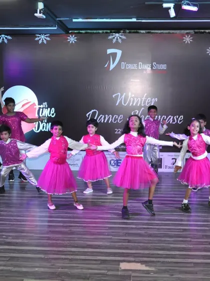 A synchronized move from our grooming kids at the Winter Dance Showcase.