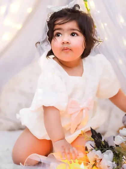 A close-up portrait within the tent. The soft, diffused light from the tent fabric is perfect for creating beautiful, gentle portraits.