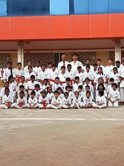 The entire group from the main branch's grading exam. We celebrate everyone's progress together as one team.