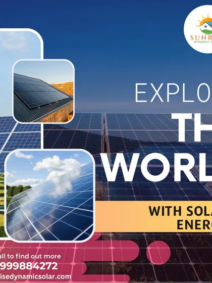Explore the world of possibilities with solar energy. My services can help you power your home or business with the clean, limitless energy of the sun.