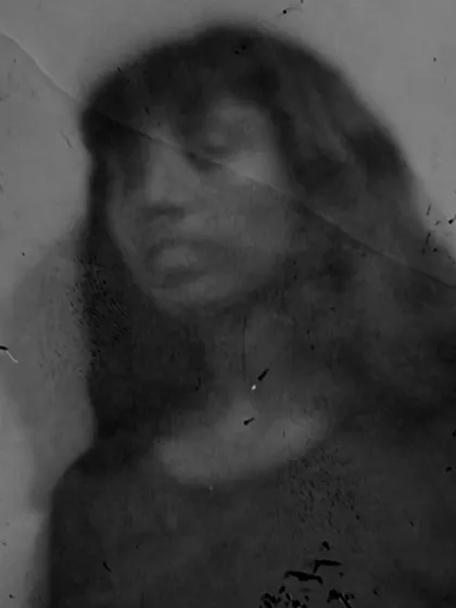Another hauntingly beautiful portrait from our handmade camera workshop. The slow process encourages a more thoughtful and intimate connection with the subject.