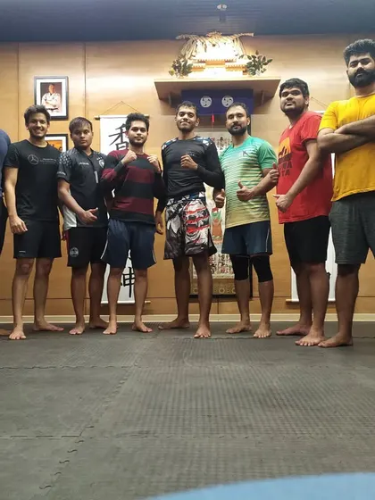 Our BJJ fundamentals class at The Dojo. This class is perfect for beginners looking to learn the core concepts of jiu-jitsu in a structured way.