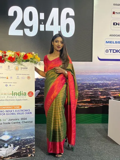 Another photo from the two-day Source India electronics supply chain conference.