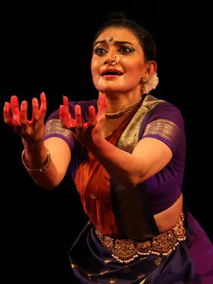 The raw emotion of *KANHOPATRA*. Her poetry allows me to explore deep feelings of vulnerability, love, and surrender, making each performance a unique artistic blessing.