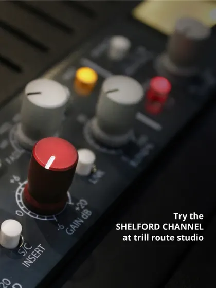 Get hands-on with the Rupert Neve Designs Shelford Channel at our studio. This is your chance to use the same gear that has shaped timeless records.