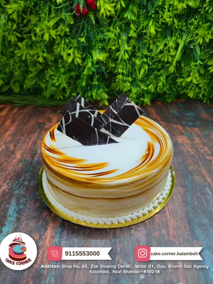 Another look at my caramel swirl cake, showing the beautiful patterns and rich texture. A simple, elegant, and delicious option.