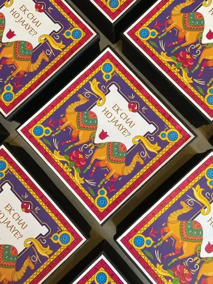 Spicing up our client's gifting game with these beautiful "Ek Chai Ho Jaaye?" themed hampers for their foreign delegates. A perfect blend of Indian taste and tradition.