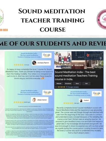 A collection of student reviews for my course offered in collaboration with Dhurii Space. This 3-day course offers comprehensive knowledge on the principles of sound meditation.