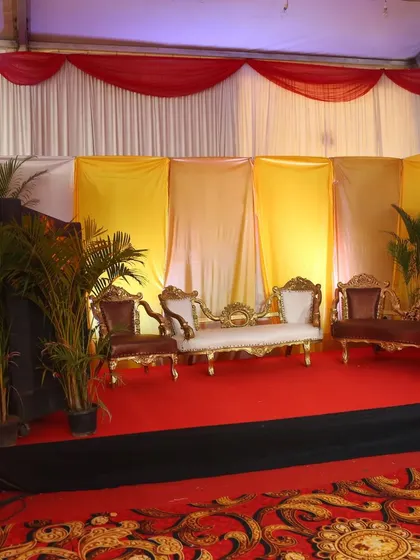 A wider shot of the stage we designed for the Zee Kannada "Hemmeya Kannadiga" collaboration event.