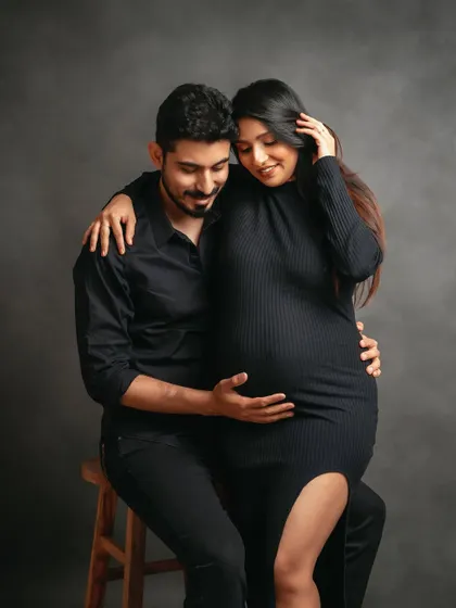 Another beautiful shot of this couple, seated together in a loving embrace. These are the moments that tell your unique story.