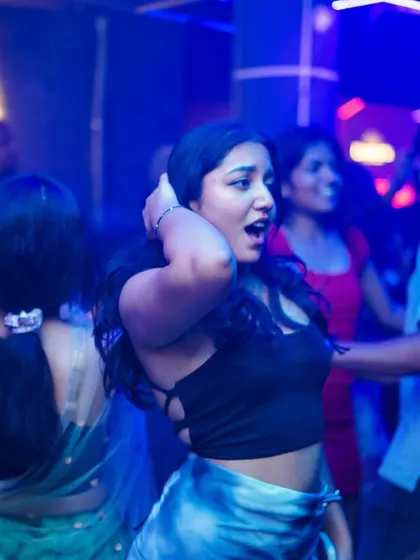 That moment of surprise and excitement when your favorite track comes on.