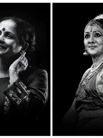 A tribute to my two wonderful gurus, Smt. Indira Kadambi and the late Guru B Bhanumati, who have shaped me as a dancer and a person. My choreography is built on the foundation they gave me.