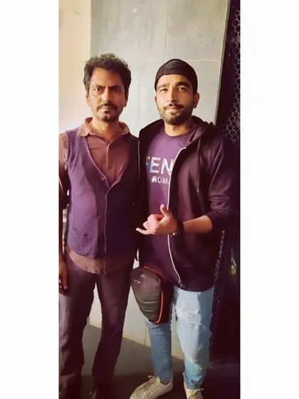 A moment with the incredible actor Nawazuddin Siddiqui. Being part of the entertainment world brings some amazing opportunities.