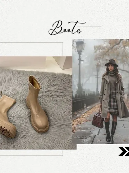 Boots are non-negotiable for the colder seasons. Whether you prefer knee-high, combat, or ankle styles, they add an edge to any outfit. Here are some of my favorite ways to style them.