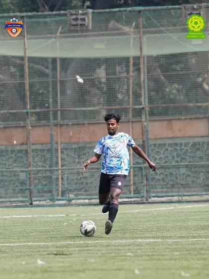 Action from our 3-0 win. A player advances the ball with confidence, showcasing the attacking intent that led to our victory. Every player is comfortable and composed on the ball.