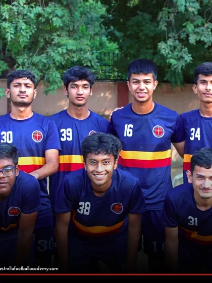 A group of our youth league players posing for a photo. The camaraderie built during these tournaments lasts a lifetime.