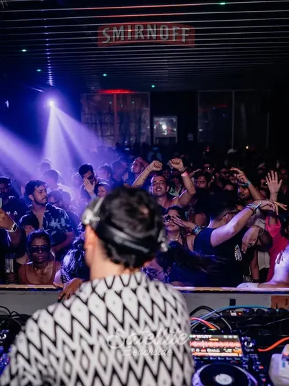 From my perspective behind the decks at Satellite Beachside. Seeing a crowd this engaged is the ultimate reward and the driving force behind every performance.