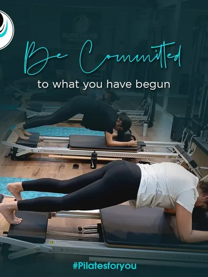 The forearm plank is a fundamental core-strengthening exercise. Performing it on the Reformer adds an instability challenge, forcing the deep core muscles to work even harder.