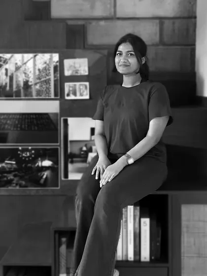 Meet Akshara, our Thrissur girl! She's a team player who gets things done, and her high-pitched laughter is hard to miss.