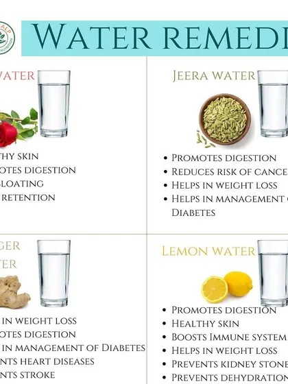 Hydration can also be healing. Infusing your water with ingredients like ginger for weight loss, jeera for digestion, or rose for bloating is an easy way to support your health goals throughout the day.