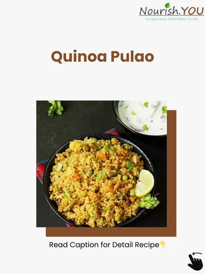 Quinoa Pulao is a wholesome, one-pot meal packed with nutrients. This recipe combines quinoa with mixed vegetables and aromatic spices for a delicious and healthy alternative to traditional rice pulao.