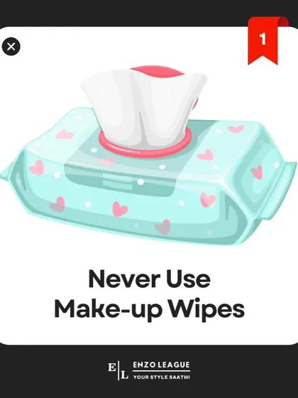 While convenient, makeup wipes often just smear dirt and oil around your face and can contain harsh ingredients. I always recommend a proper double cleanse for truly clean skin.