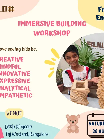 I love seeing the tiny tots, often as young as four, get completely lost in the world of building. We often underestimate their capacity for focus and creative problem-solving, and my workshops give them a chance to show us just how clever they are.