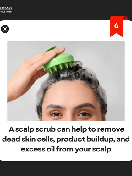 A healthy scalp is the foundation of healthy hair. Using a scalp scrub can help remove product buildup and dead skin cells, creating a better environment for hair growth.