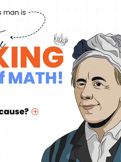 Who is the 'King of Math'? Many give this title to the brilliant mathematician Leonhard Euler. Let's find out why.