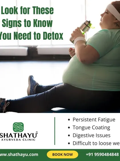 Persistent fatigue, a coated tongue, digestive issues, and difficulty losing weight are all signs that your body may need to detox. Our programs are designed to address these indicators of toxin accumulation.