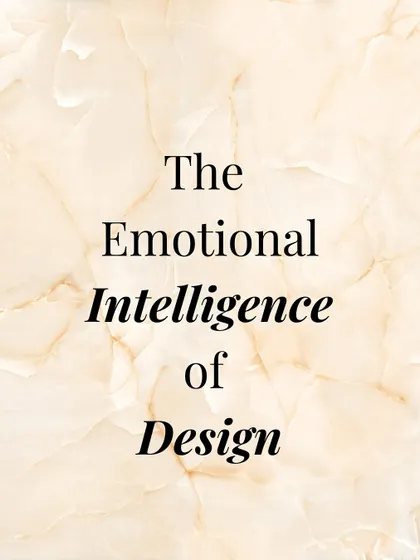 The Emotional Intelligence of Design. Our work originates from an intuitive feeling and a deliberate intention to bridge the visual with the emotional, creating experiences of lasting value.