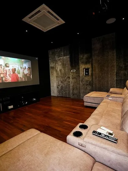 A duplicate of 241, this image again shows the immersive view from the comfortable sofa seating.
