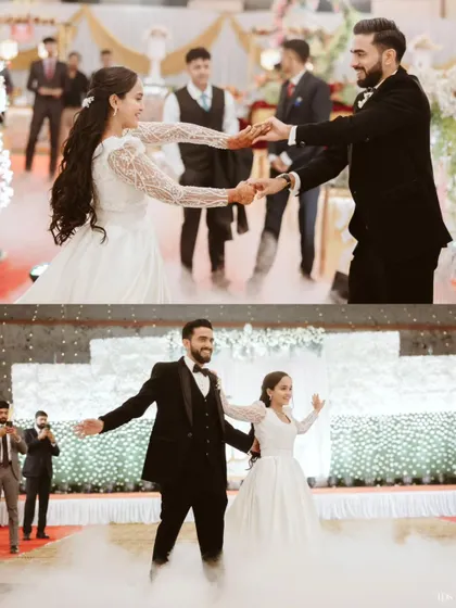From a graceful first dance on a cloud of smoke to a lively choreographed number, Ryan and Ela owned the dance floor. We ensure every special performance has the right effects and lighting to make it spectacular.