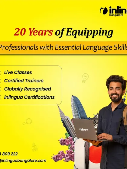 For two decades, we have been equipping professionals with essential language skills. Our training has empowered individuals to seize new opportunities and navigate international business landscapes.