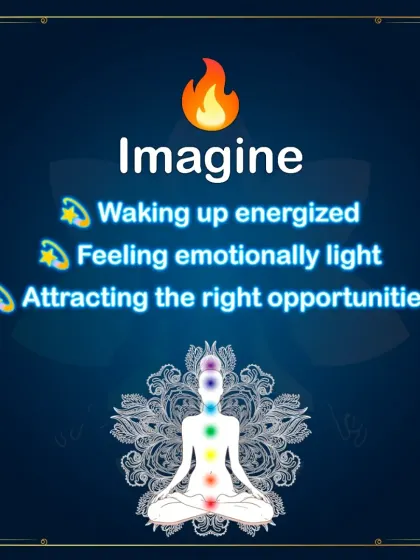 Imagine waking up energized, feeling emotionally light, and attracting the right opportunities. This is possible with balanced chakras.