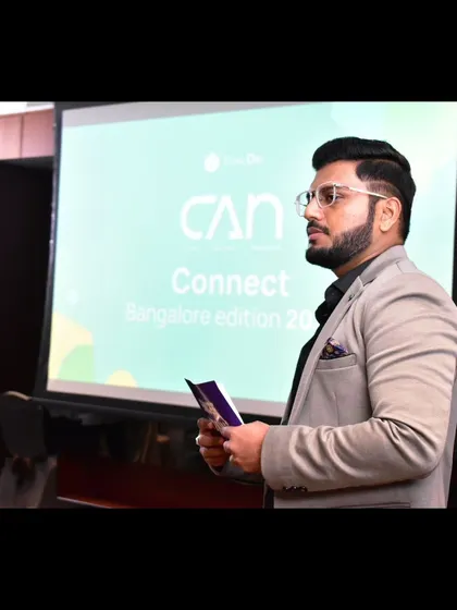 A moment of focus during the Crio.Do alumni meet. Networking events require a host who can facilitate connections and keep the conversation flowing naturally.