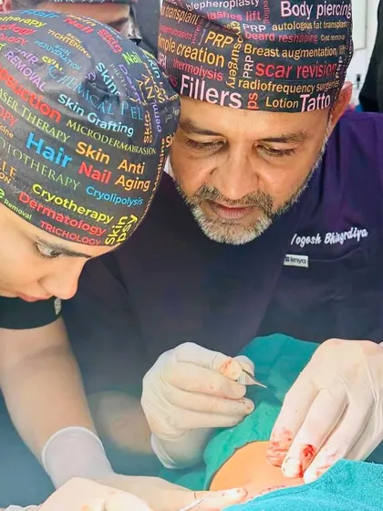 This image captures the essence of mentorship and hands-on learning in medicine. It is through such experiences that we refine our craft and become better doctors for our patients.