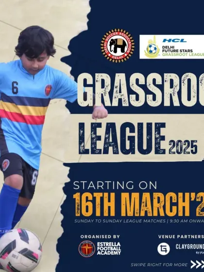 The future of Delhi football starts here. We organize and participate in official grassroots leagues like the HCL Delhi Future Stars League, giving our U-10 players crucial match experience in a competitive, structured format backed by the Delhi Soccer Association.