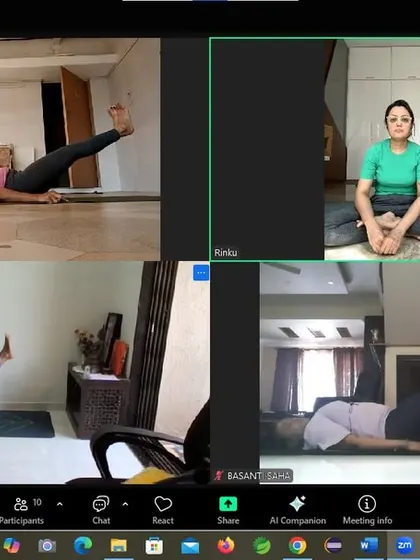 Leg raises are an effective core-strengthening exercise included in our weight management workshops. This practice helps to tone the abdominal muscles, improve digestion, and support a healthy lower back.