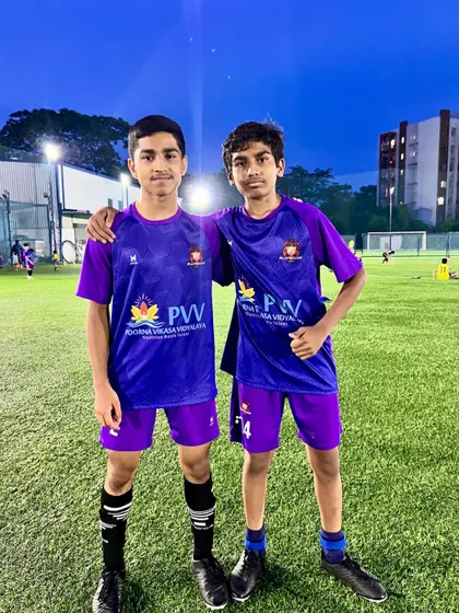 Building unforgettable bonds. Two of our players, one dream. This is what our academy is all about.